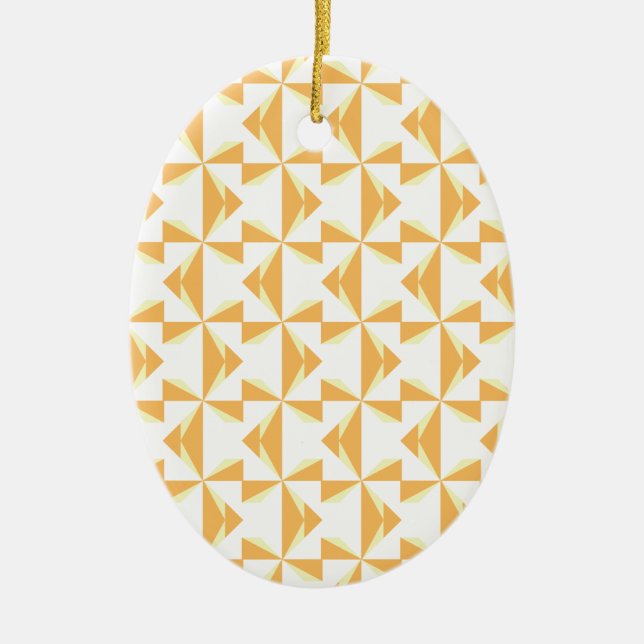 Ornamento De Cerâmica Pumpkin Pinkers (Frente)