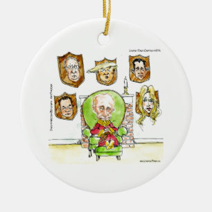 Ornamento De Cerâmica Putin O Caçador Recebe Não Meu Presidente Trump