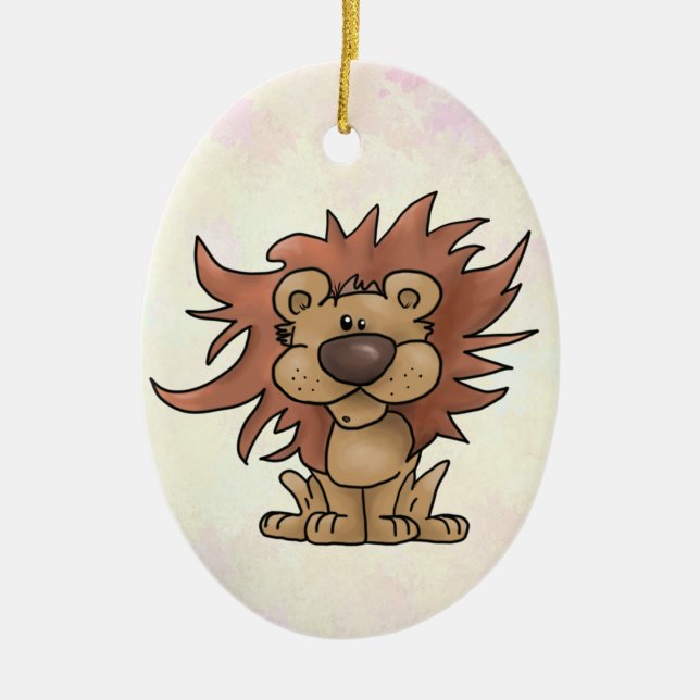 Ornamento De Cerâmica putziger Löwe (Frente)