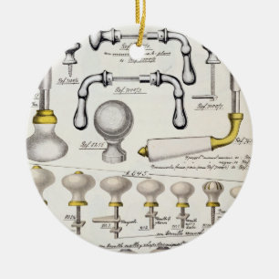 Ornamento De Cerâmica Puxadores da porta, de um catálogo de comércio de