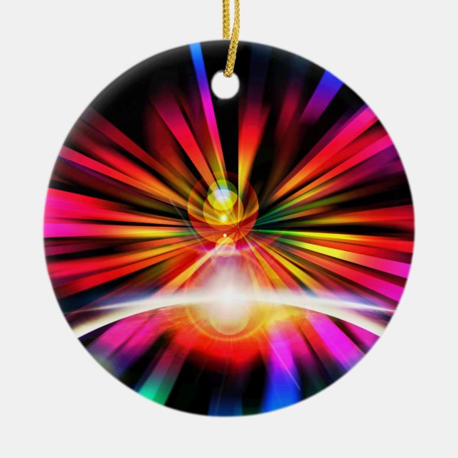 Ornamento De Cerâmica Qualia (Frente)