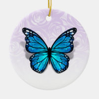 Qualquer Borboleta Floral Elegante De Cor