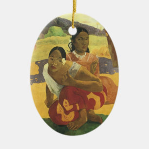 Ornamento De Cerâmica Quando Você Vai se Casar? por Paul Gauguin, Arte A