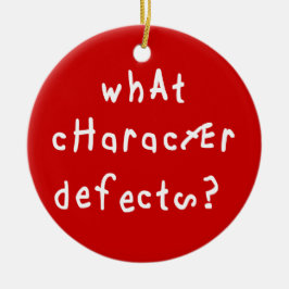 Ornamento De Cerâmica Que Caráter Dói a Recuperação de Cotação Engraçada