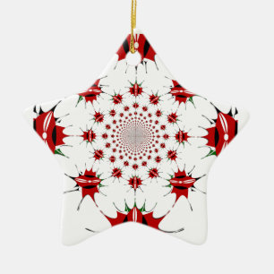 Ornamento De Cerâmica Quênia Mágico: Kaleidoscope 🇰 identidade cultural