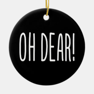 ORNAMENTO DE CERÂMICA QUERIDA!