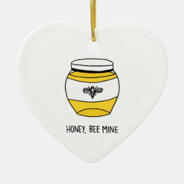 Ornamento De Cerâmica Querida, Abelha Mina