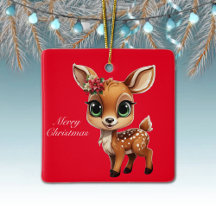 Querida Veado, Fawn, Doce 🦌 🎄 Feliz Natal