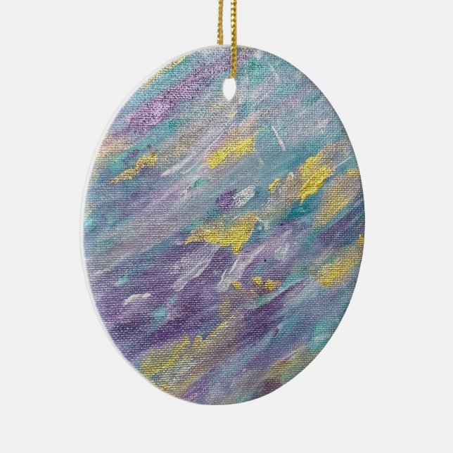 Ornamento De Cerâmica Quiet Reign Modern Art (Direito )