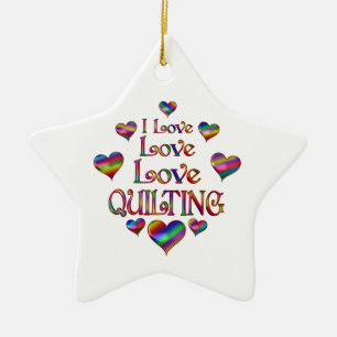 Ornamento De Cerâmica Quileamento do Amor