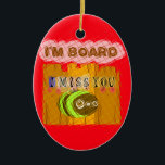 Ornamento De Cerâmica Quirky Bee Art Impressão<br><div class="desc">Quirky Bee Art Impressão Apresentando o "Quirky Bee Art Impressão, " uma peça divertida e caprichosa que combina humor com uma mensagem sincera, perfeita para adicionar um toque lúdico a qualquer espaço. Descrição: Este trabalho de arte apresenta um desenho animado posicionado em frente a uma série de formas vermelhas, verticais...</div>