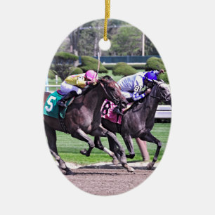 ORNAMENTO DE CERÂMICA RACO DE SARATOGA HISTÓRICA