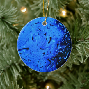 Ornamento De Cerâmica Raindroies de Shirley Taylor