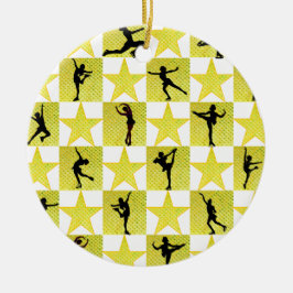 ORNAMENTO DE CERÂMICA RAINHA DE NATAL DE PAREDE DE FIGURA