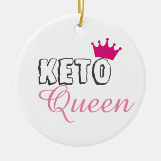 Ornamento De Cerâmica Rainha Keto