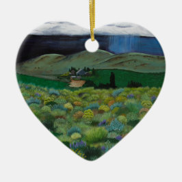 Ornamento De Cerâmica Ranch Imperial Stock