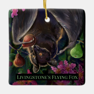 Ornamento De Cerâmica Raposa de Flix Livingstone