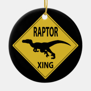 Ornamento De Cerâmica Raptor Xing