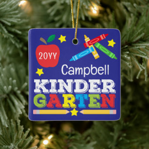 Ornamento De Cerâmica Recordação do Jardim de Infância Roxo Colorido Fot