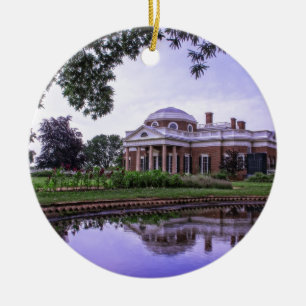 Ornamento De Cerâmica Reflexão de Monticello
