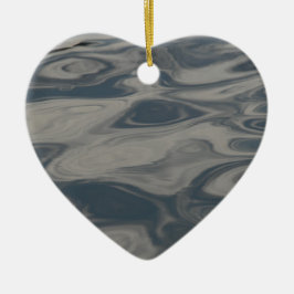 Ornamento De Cerâmica Reflexões sobre a Água