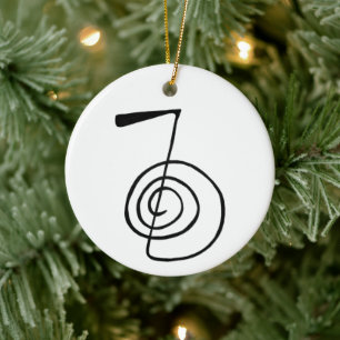 Ornamento De Cerâmica Reiki: Cho Ku Rei: O Símbolo de Energia