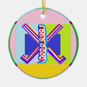 Ornamento De Cerâmica Reiki Karuna Ommantra: RAMA