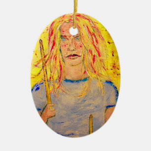 Ornamento De Cerâmica relâmpago