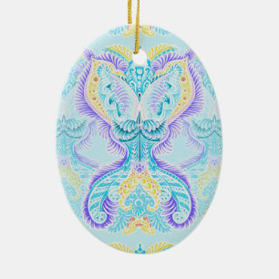 Ornamento De Cerâmica Renascimento, nova idade, meditação, vô, hippie