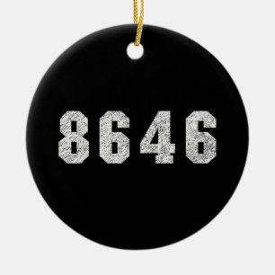 Ornamento De Cerâmica Republicano Trump 86 46