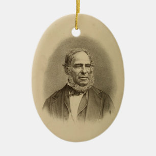 Ornamento De Cerâmica Rev. Moses Suares
