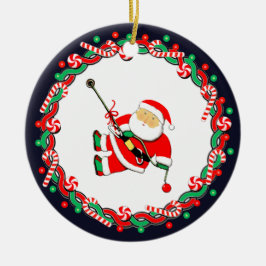 Ornamento De Cerâmica Rock Climbing Holiday Gift Ceramic Ornament