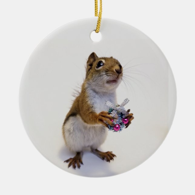 Ornamento De Cerâmica Rocky's Wreath (Frente)