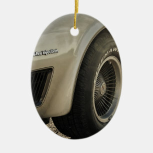 Ornamento De Cerâmica Roda 1982 da edição do coletor de Chevrolet