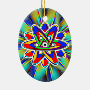Ornamento De Cerâmica "Roda de Ezekiel"