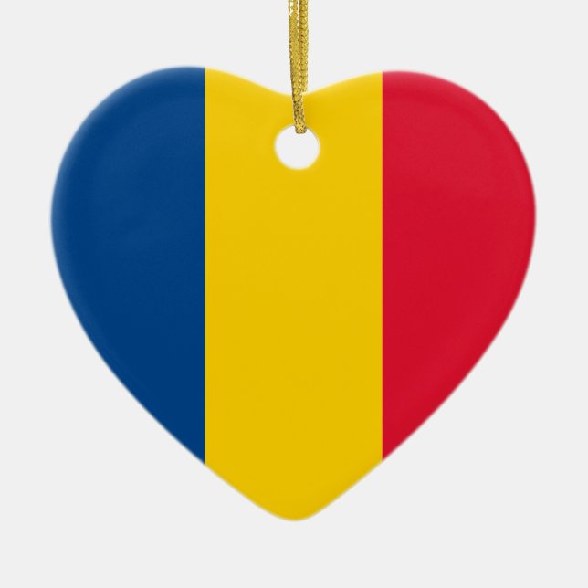 Ornamento De Cerâmica Romania (Frente)