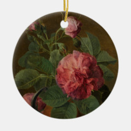 Ornamento De Cerâmica Romantic Old English Roses