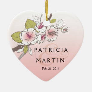 Ornamento De Cerâmica Rosa de florescência da foto das flores de