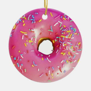 Ornamento De Cerâmica Rosquinha