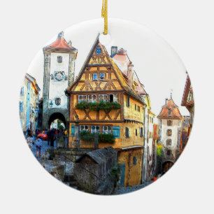 Ornamento De Cerâmica Rothenburg20150903