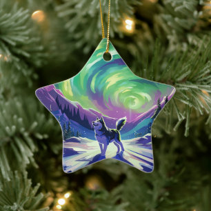 Ornamento De Cerâmica Rouco Dog Ornament Pet Lover Gift, Pet Portrait