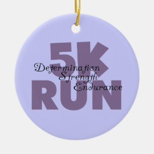 Ornamento De Cerâmica roxo funcionado 5K