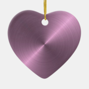 Ornamento De Cerâmica Roxo metálico