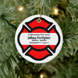 Ornamento De Cerâmica Rua. Circular da Cruz Floriana (Estilo 2)