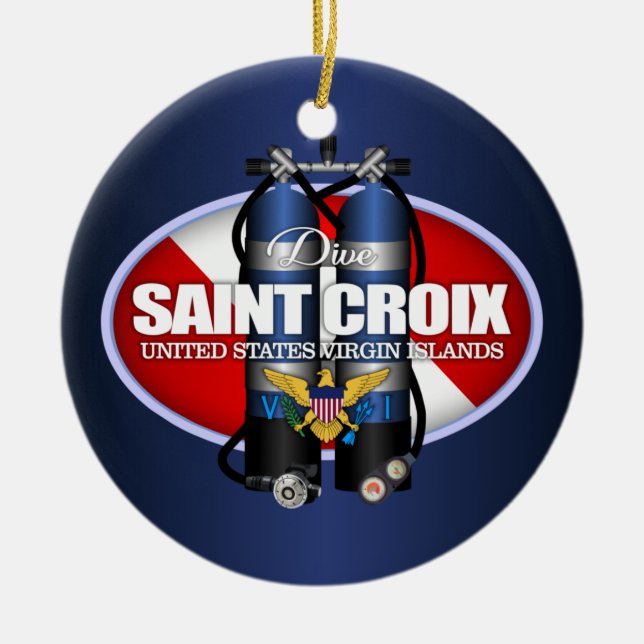 Ornamento De Cerâmica Rua Croix (RUA) (Frente)