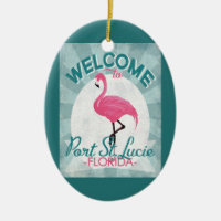 Rua de Porto Lucie Flamingo Rosa Rosa Flamingo Ret