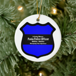 Ornamento De Cerâmica Rua. Escudo de Michael (Estilo 3) Circular