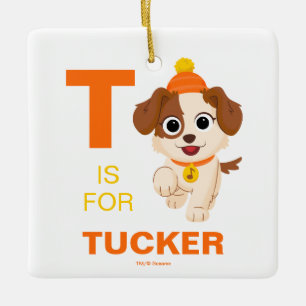 Ornamento De Cerâmica Rua Sésamo Tango de inverno