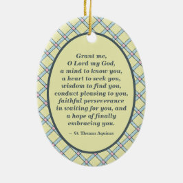 Ornamento De Cerâmica Rua. Thomas Aquinas (VVP 002)