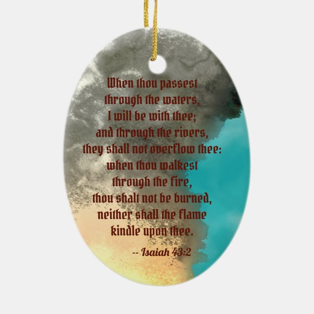 Ornamento De Cerâmica Ruas. Florim com Balde (Smoke; M 019) (Verso)